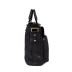 Элегантная большая мужская кожаная сумка 17 диагональ Tiding Bag t1096A - Фото № 102