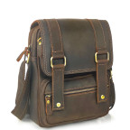 Чоловічий месенджер із вінтажної коричневої шкіри Tiding Bag T1172 - Фотографія № 100 Чоловічий месенджер із вінтажної коричневої шкіри Tiding Bag T1172 - Фотографія № 100