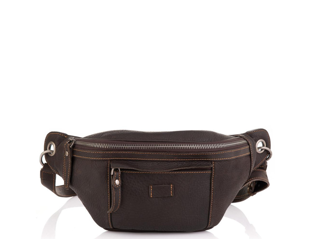 Чоловіча шкіряна сумка Tiding Bag t2103DB - Фотографія № 5