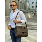 Містка чоловіча сумка-портфель вінтажна шкіра Tiding Bag t29523 - Фотографія № 105