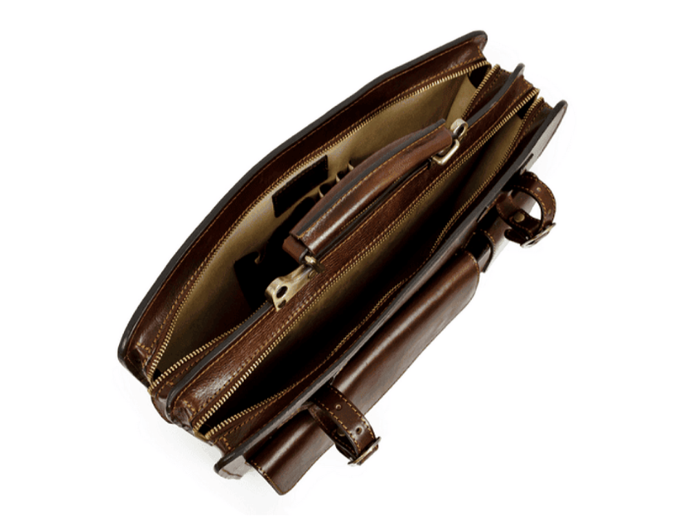 Шкіряний портфель – The Prophet – Коричневий – Time Resistance 5203601 - Фотографія № 7