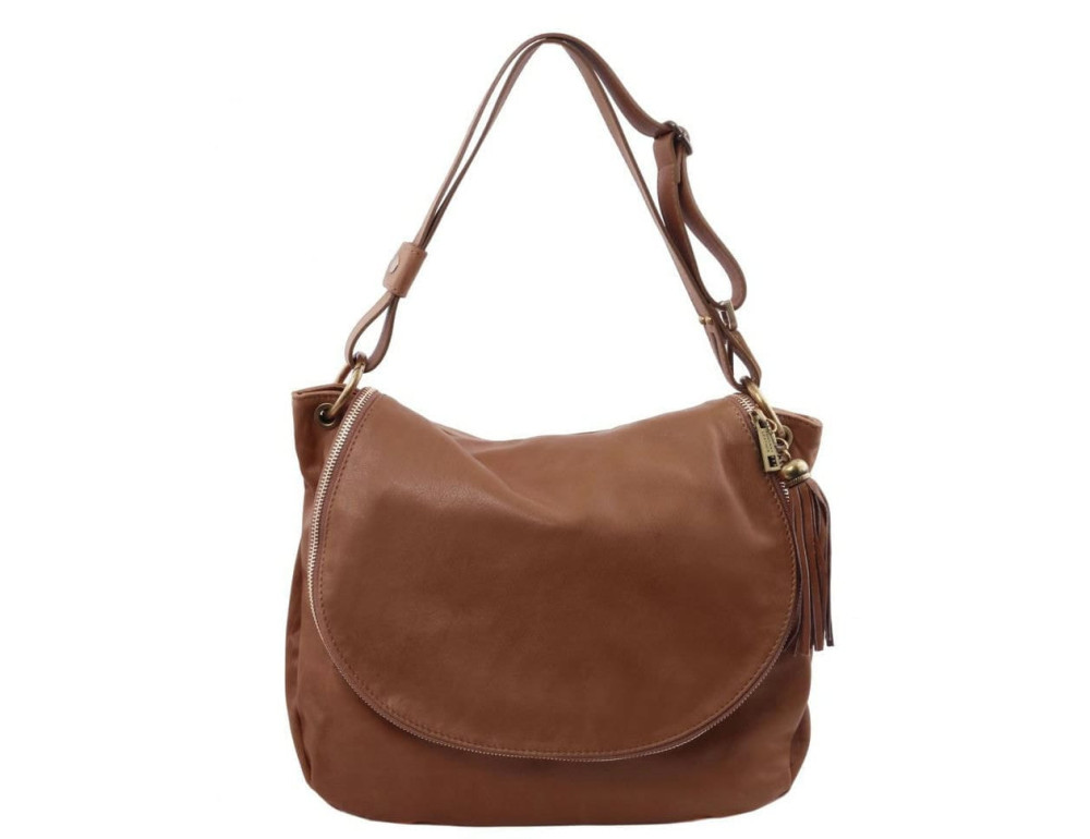 Жіноча шкіряна сумка крос-боді Tuscany Leather TL Bag TL141110 (Cinnamon) - Фотографія № 1