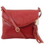 Сумка жіноча через плече Tuscany Leather Young Bag TL141153 (Червоний) - Фотографія № 100