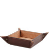 Эксклюзивный кожаный лоток для мелочей большая модель Tuscany TL141271 (Коричневый) Эксклюзивный кожаный лоток для мелочей большая модель Tuscany TL141271 (Коричневый)