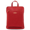 Рюкзак-сумка женская кожаная (Италия) Tuscany TL141682 (Lipstick Red) Рюкзак-сумка женская кожаная (Италия) Tuscany TL141682 (Lipstick Red)