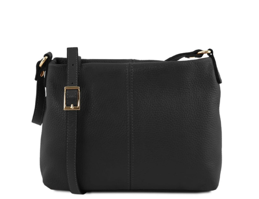 Жіноча шкіряна сумка через плече Tuscany Leather TL141720 Black— чорна - Фотографія № 1
