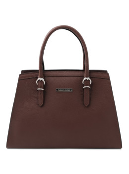 Итальянская кожаная сумка женская TL142147 Tuscany (Coffee)