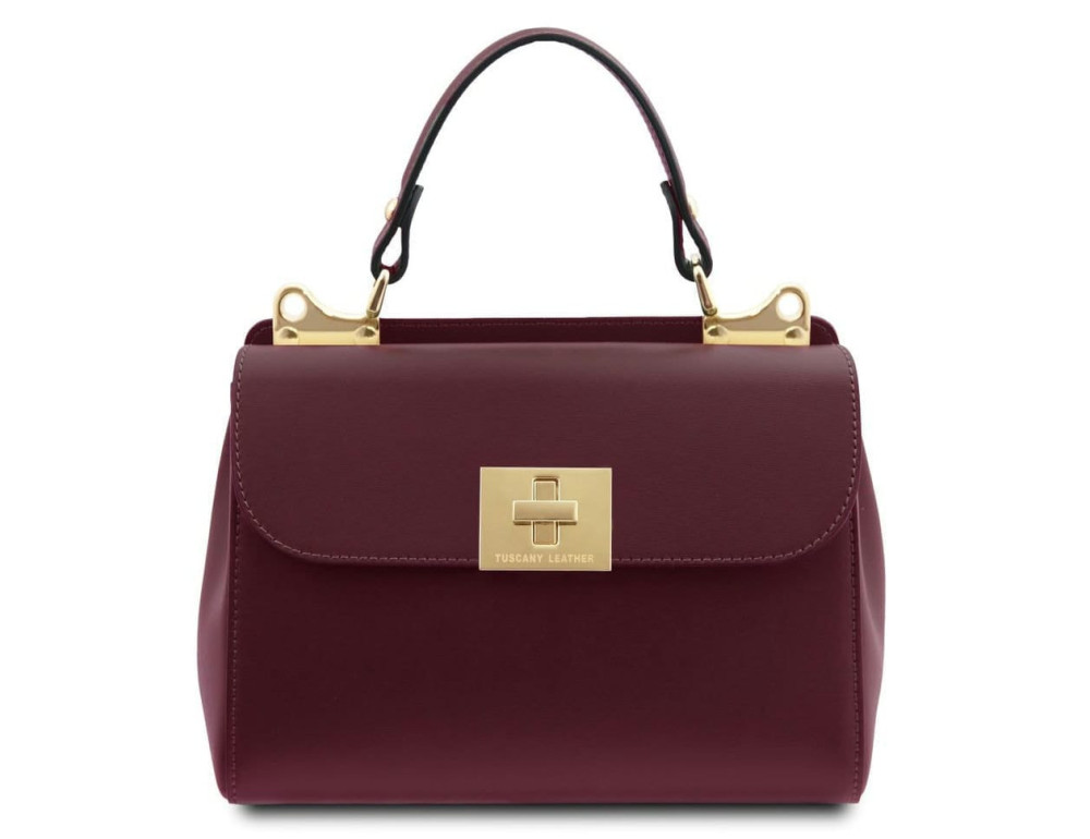 Жіноча шкіряна сумка Armonia Tuscany Leather TL142286 Bordeaux (бордова)  - Фотографія № 1