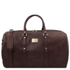 Дорожная кожаная сумка weekender Tuscany Leather Francoforte TL142338 (тёмно-коричневая) - Фото № 100 Дорожная кожаная сумка weekender Tuscany Leather Francoforte TL142338 (тёмно-коричневая) - Фото № 100