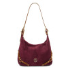 Жіноча замшева сумка на плече Tuscany Leather Sierra TL142419 Bordeaux (Бордо) Жіноча замшева сумка на плече Tuscany Leather Sierra TL142419 Bordeaux (Бордо)