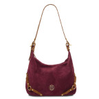 Жіноча замшева сумка на плече Tuscany Leather Sierra TL142419 Bordeaux (Бордо) - Фотографія № 100
