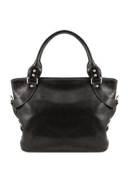 Кожаная сумка на плечо Ilenia Tuscany Leather TL140899 Black