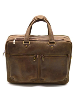 Стильний коричневий портфель TARWA RC-4664-4lx коричневий