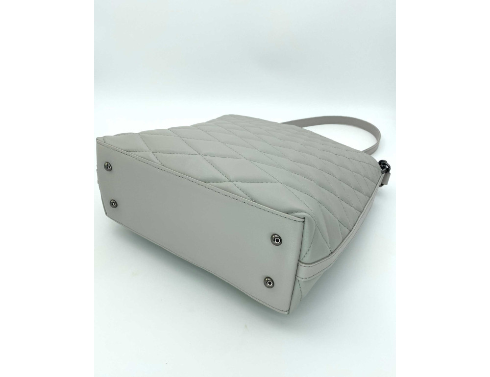 Серая женская сумка А4 из экокожи Ramiel W65904-1 - Фото № 3