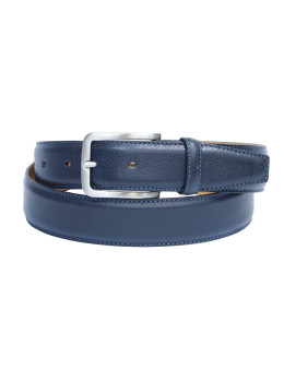 Ремень кожаный брючный Tony Perotti 414 blu