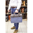 Стильная сумка под ноутбук TARWA RKc-1812-4lx синяя - Фото № 101