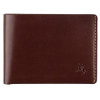 Коричневое мужское портмоне из гладкой кожи Visconti RW49 BRN Dollar