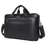 Велика шкіряна ділова сумка JASPER&MAINE JD7320A