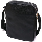 Чёрная кожаная сумка мессенджер Shvigel leather 16334 - Фото № 101 Чёрная кожаная сумка мессенджер Shvigel leather 16334 - Фото № 101