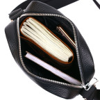 Чёрная кожаная сумка мессенджер Shvigel leather 16334 - Фото № 103 Чёрная кожаная сумка мессенджер Shvigel leather 16334 - Фото № 103
