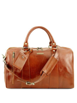 Дорожная кожаная сумка-даффл - Voyager Tuscany Leather TL141216 Med