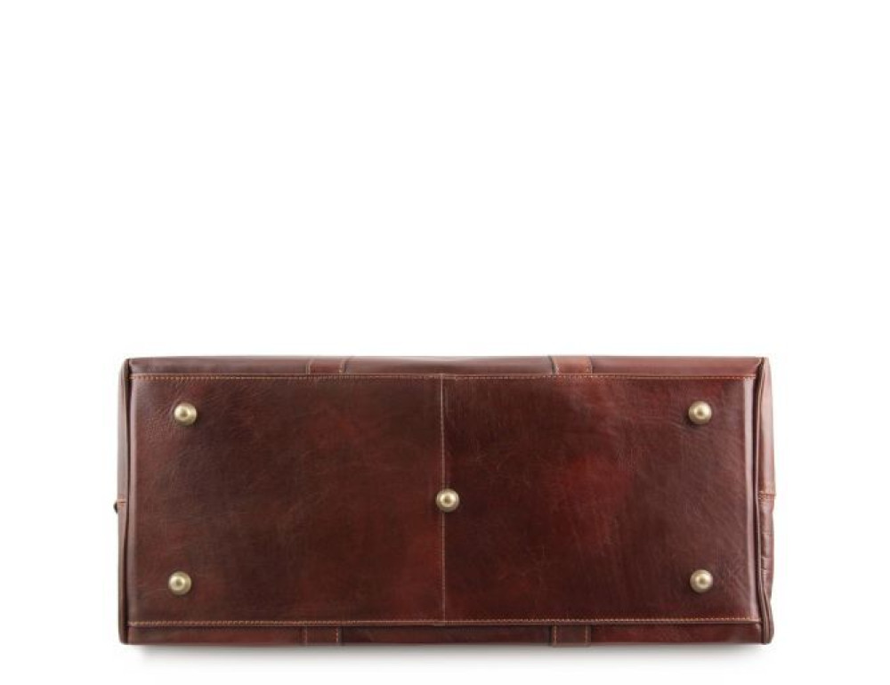Дорожная кожаная сумка-даффл - Voyager Tuscany Leather TL141216 Med - Фото № 3