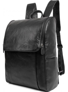 Городской кожаный рюкзак с клапаном Vintage 14523
