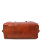 Кожаная дорожная сумка с фронтальным карманом Tuscany Leather TL Voyager TL142140 (коричневая) - Фото № 103