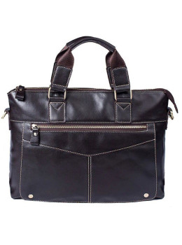 Коричнева сумка для ноутбука Vintage 14665