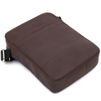 Коричневая кожаная сумка мессенджер Shvigel leather 16335 - Фото № 102 Коричневая кожаная сумка мессенджер Shvigel leather 16335 - Фото № 102