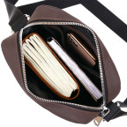 Коричневая кожаная сумка мессенджер Shvigel leather 16335 - Фото № 103 Коричневая кожаная сумка мессенджер Shvigel leather 16335 - Фото № 103