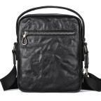 Шкіряна барсетка через плече чоловіча Bexhill BX6096 Black - Фотографія № 100