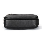 Шкіряна барсетка через плече чоловіча Bexhill BX6096 Black - Фотографія № 105