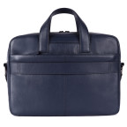 Шкіряна сумка для ноутбука Brampton London 64273 Navy Maven Black (14") - Фотографія № 103