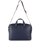 Шкіряна сумка для ноутбука Brampton London 64273 Navy Maven Black (14") - Фотографія № 110