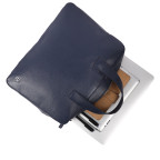 Шкіряна сумка для ноутбука Brampton London 64273 Navy Maven Black (14") - Фотографія № 112