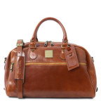 Малая дорожная сумка из кожи Tuscany Leather TL141405 Med Voyager - Фото № 100