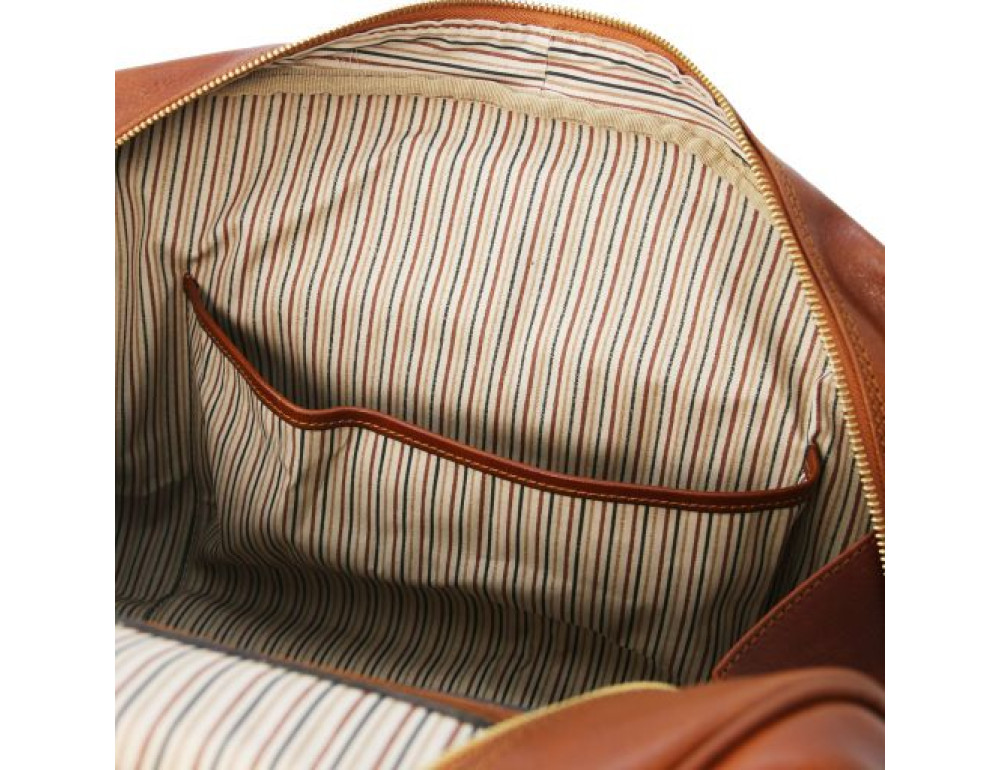 Малая дорожная сумка из кожи Tuscany Leather TL141405 Med Voyager - Фото № 7