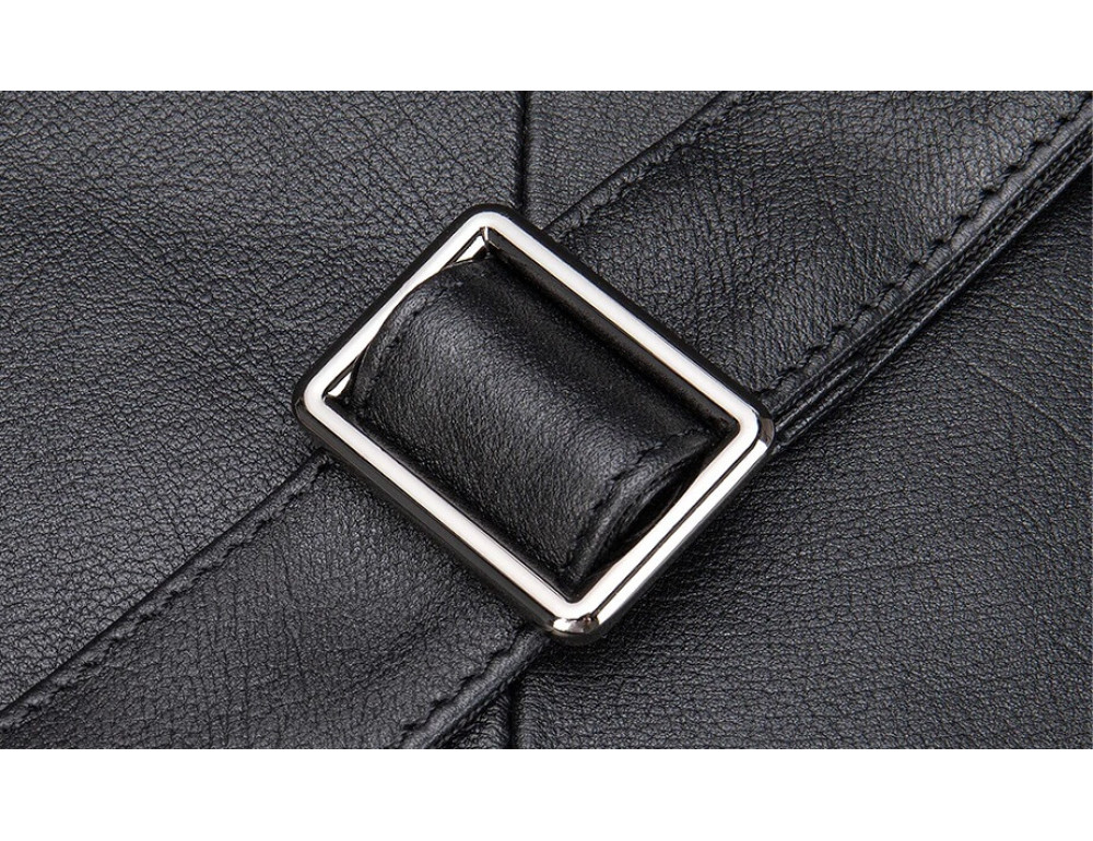 Мужская кожаная сумка через плечо Bexhill BX9805 Black - Фото № 5