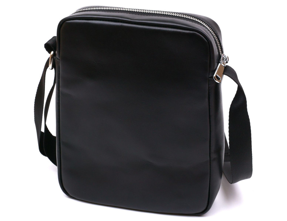 Мужская сумка мессенджер из гладкой кожи Shvigel leather 16336 - Фото № 2