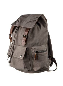 Рюкзак текстильный походный Vintage 20133 (серый)