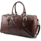 Кожаная дорожная сумка Tuscany Leather TL141248 Dark Brown Voyager - Фото № 101