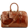 Светло-коричневая дорожная сумка Tuscany Leather TL141248 Med Voyager