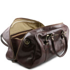 Светло-коричневая дорожная сумка Tuscany Leather TL141248 Med Voyager - Фото № 103