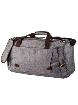 Текстильная дорожная сумка Vintage 20137 (Серый)
