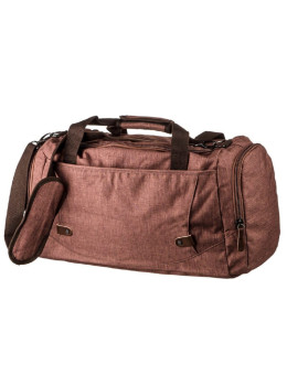 Текстильная дорожная сумка Vintage 20138 (коричневая)