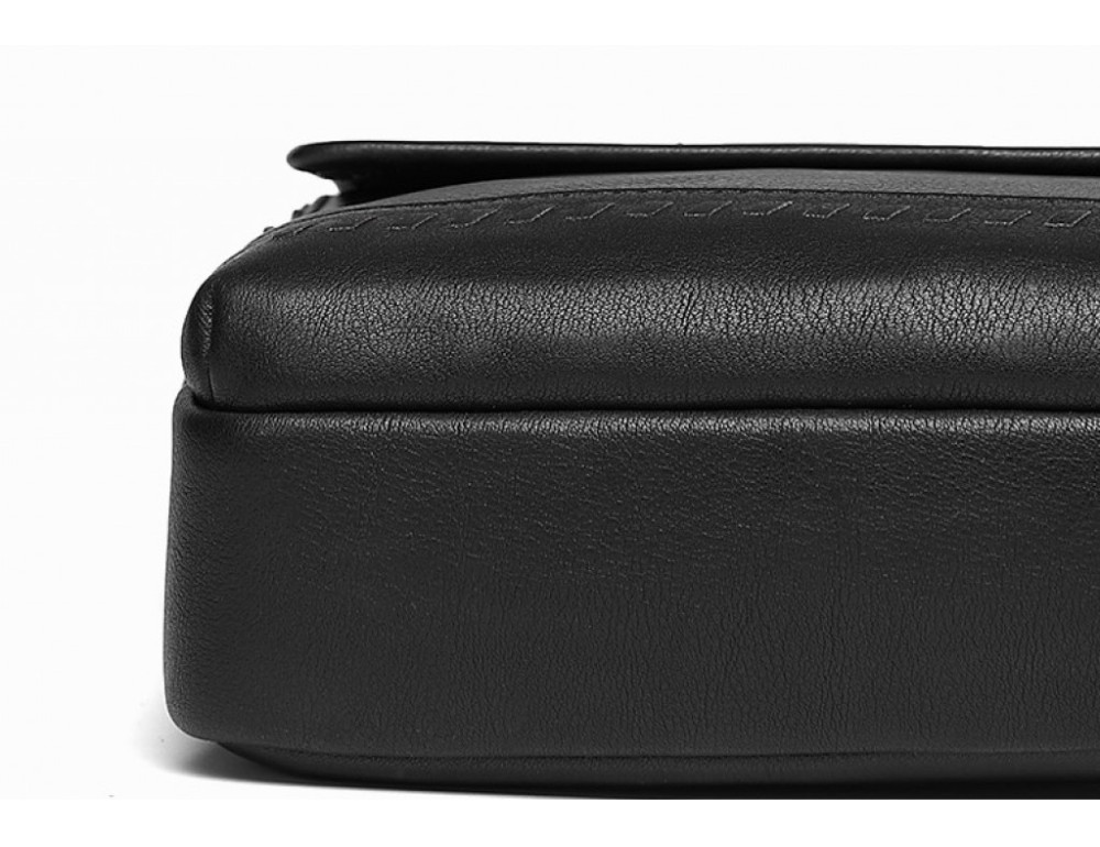 Чорна чоловіча сумка-месенджер Tiding Bag SM8-006A - Фотографія № 5