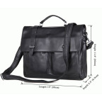Чоловіча шкіряна сумка TIDING BAG 7013A - Фотографія № 106