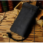 Чоловічий гаманець Tiding Bag 8031A Чорний - Фотографія № 101