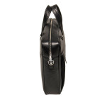 Чоловіча шкіряна сумка Black Diamond BD47v2A чорна - Фотографія № 104